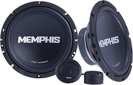 Memphis Audio SRX60C Street Reference Series 6.5" Oversize Component Speakers - Pair