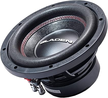 Gladen RS-X-08 High Performance 8" Subwoofer (250/375 Watt 4 Ohm)