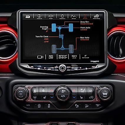 PAC Audio Stinger SRK-JW18EH Dash kit for the Stinger HEIGH10 - For 2018-2023 Jeep Wrangler JL and 2020-2023 Jeep Gladiator J