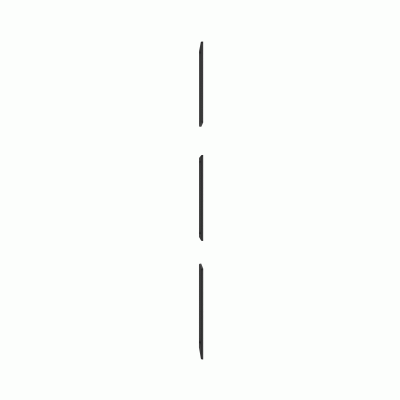 Metra 89-50-0900 Universal Trim Rings for Double-Din - 3 pack