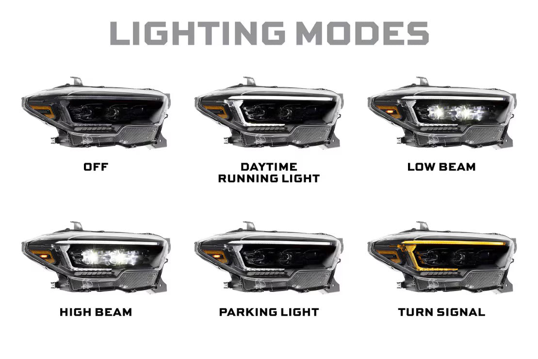 Morimoto Toyota Tacoma (16-23) XB Evo Hybrid LED Headlights