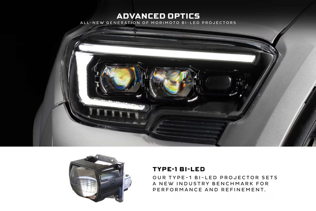 Morimoto Toyota Tacoma (16-23) XB Evo Hybrid LED Headlights