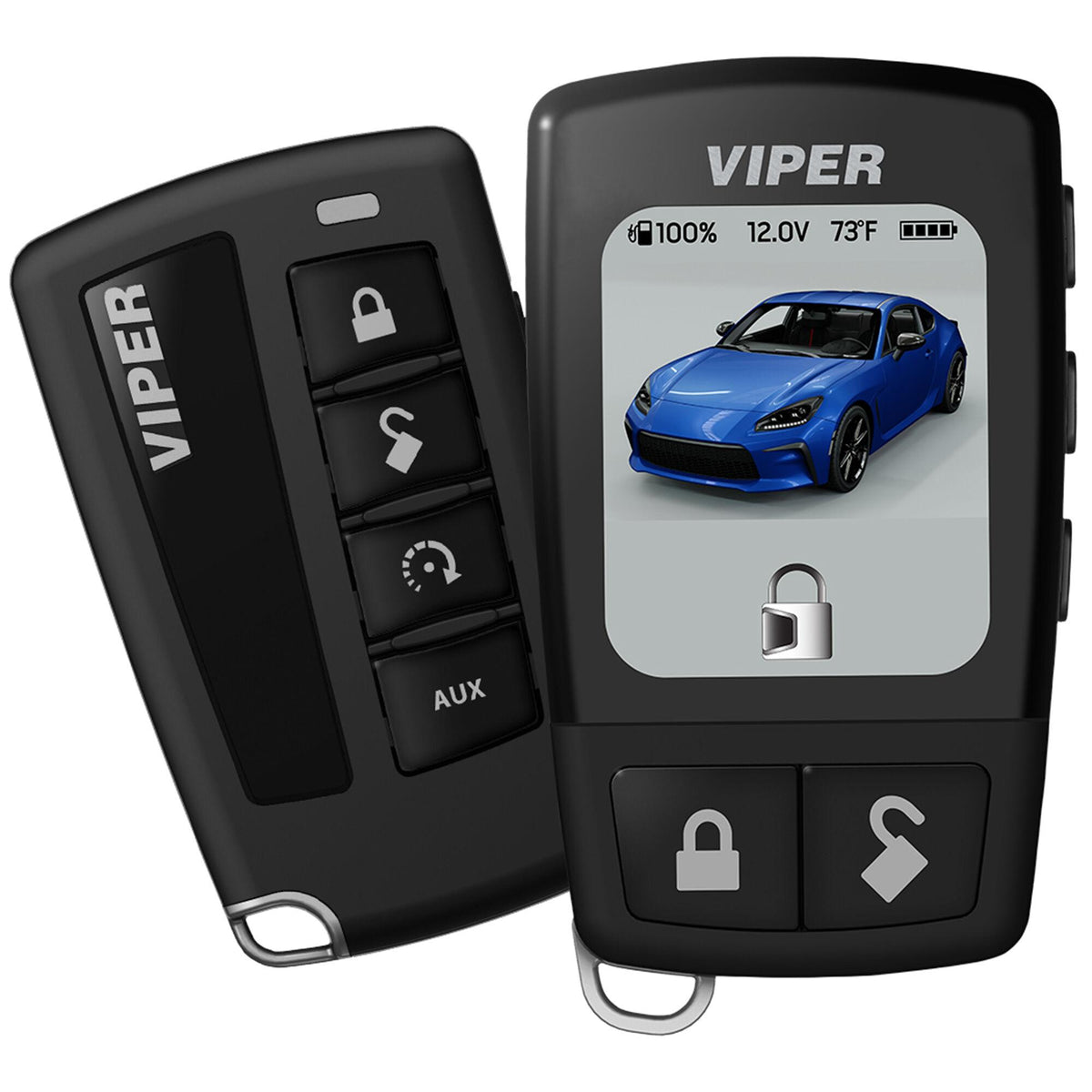 Viper D9957VHD Remote Replacement - Heavy Duty 2-Way Remote Start & Security System – 3 Mile Range LCD Security & Keyless Ent