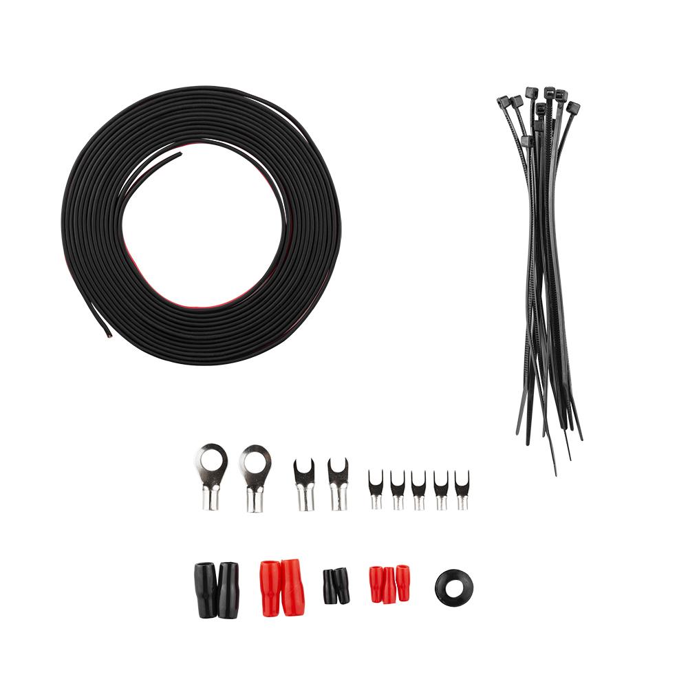 0-GA Amplifier Installation Kit -Red