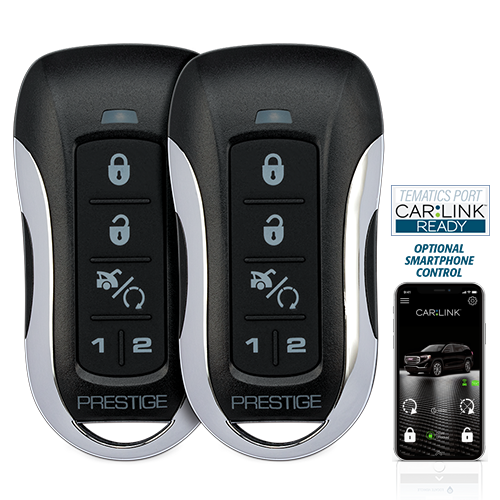 Prestige APS-787Z One-Way Remote Start / Keyless Entry and Security System with up to 1 Mile Operating Range