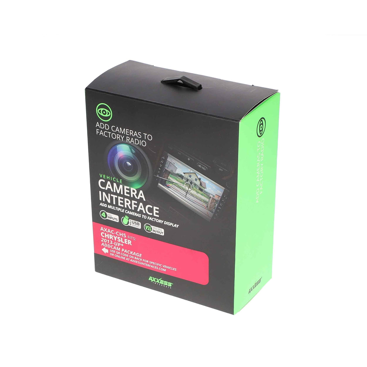 AXAC-CH5 Chysler Add-On Multiple CAN Activated Cameras 2013-Up