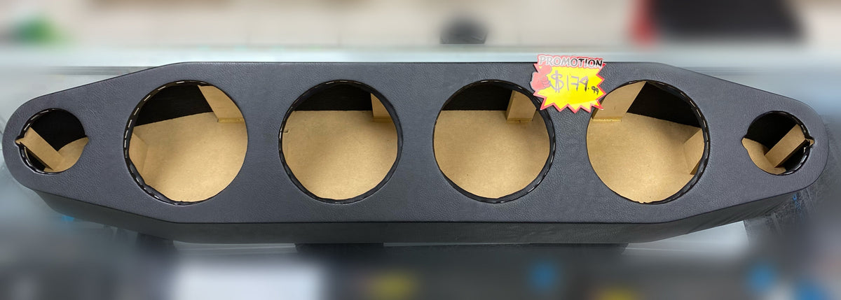 Universal Truck / Car Ford, Chevy, Ram, GMC Sound Bar for Pro-Audio Speaker (2 or 4) 6.5", 2-Tweeter Box