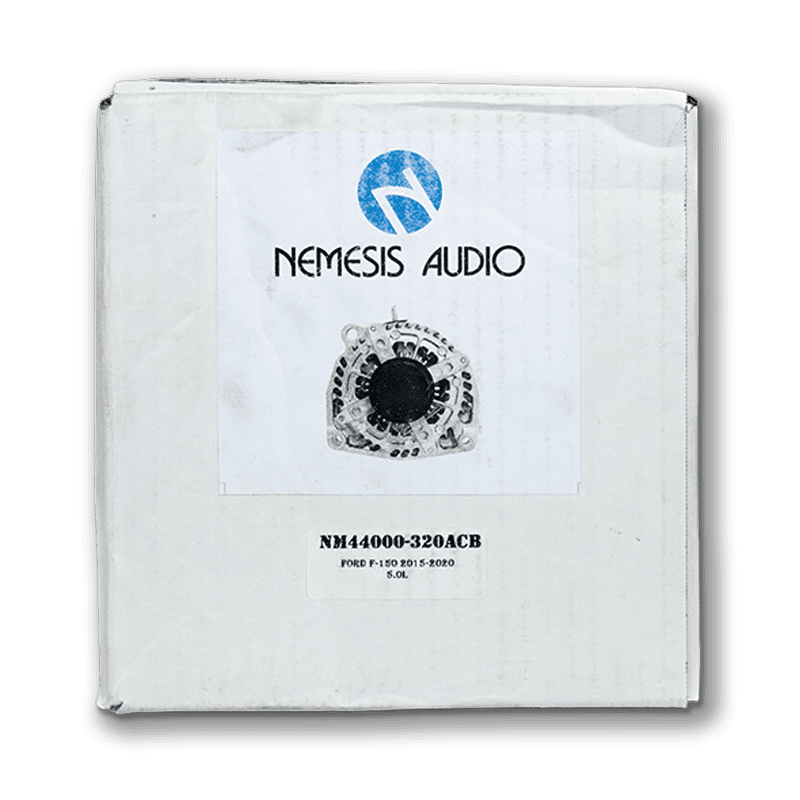 Nemesis Audio NM44000-320ACB 320A High Output Alternator - Ford F150