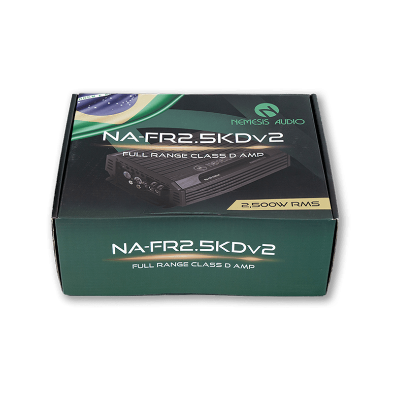 Nemesis Audio NA-FR2.5KDv2 2690W RMS Full Range Class D Amplifier