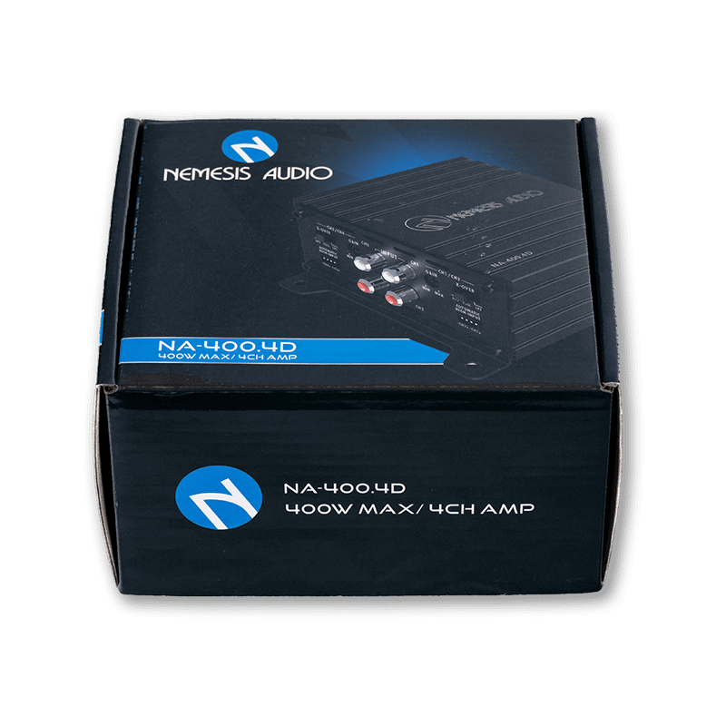 Nemesis Audio NA-400.4D 400W Max Micro 4-Channel Amplifier