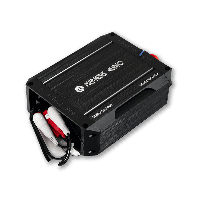 Nemesis Audio SOAK-1500X4B 4-CH Waterproof Marine Amplifier w/ Bluetooth