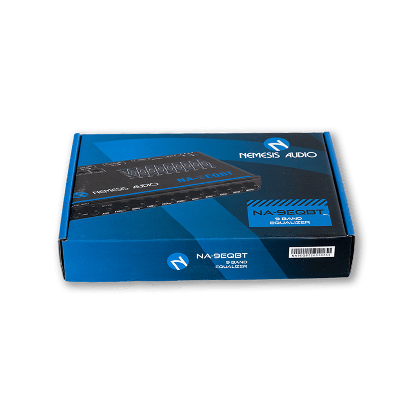 Nemesis Audio NA-9EQBT 9-Band Bluetooth Equalizer w/ 6V Output