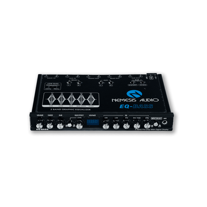 Nemesis Audio EQ-BASS 5 Band Graphic Equalizer w/ 8V Output