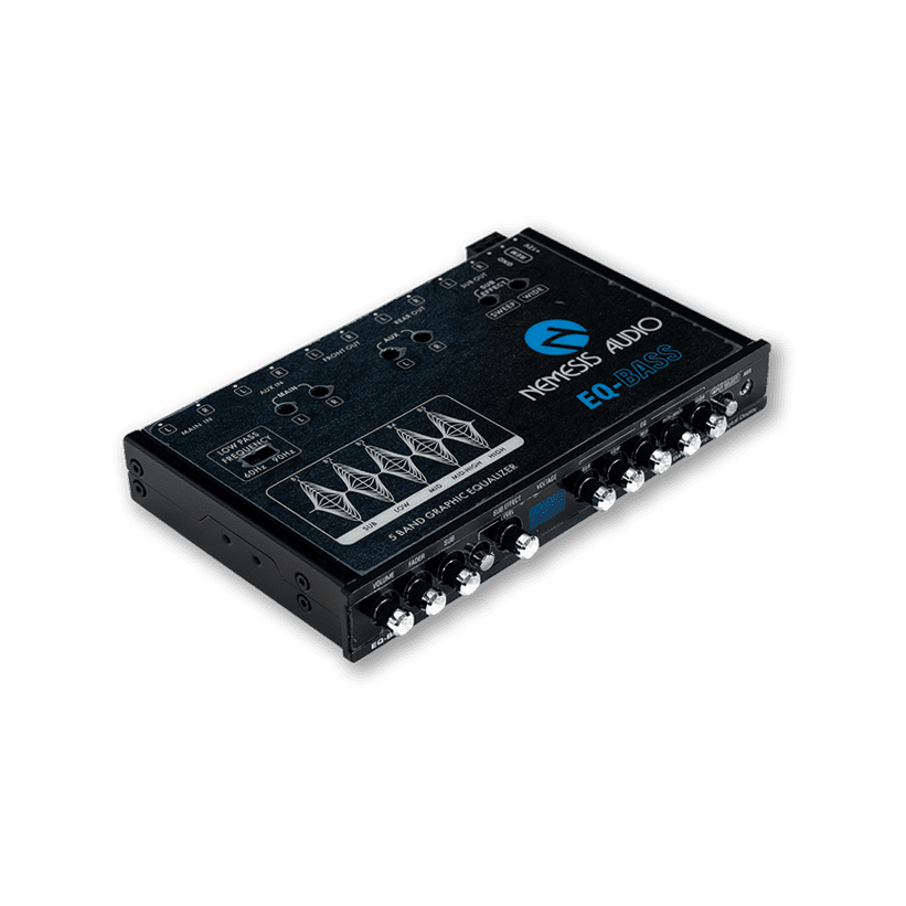 Nemesis Audio EQ-BASS 5 Band Graphic Equalizer w/ 8V Output