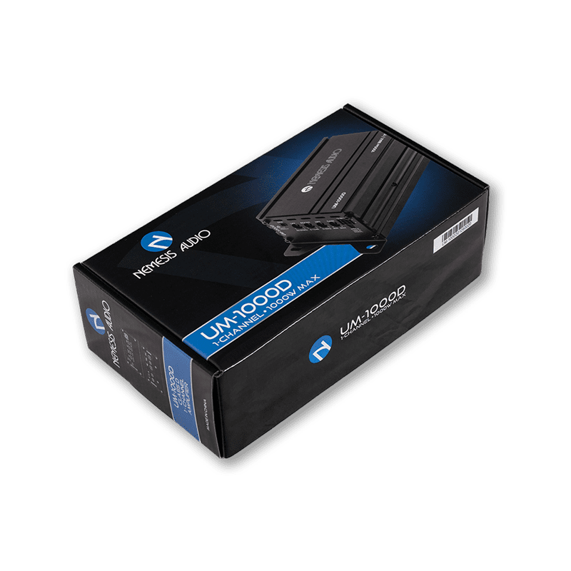 Nemesis Audio UM-1000D 500W RMS Slim Monoblock Amplifier