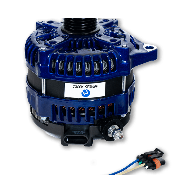 Nemesis Audio NM11624-320ACB 320A High Output Alternator - Ford F150