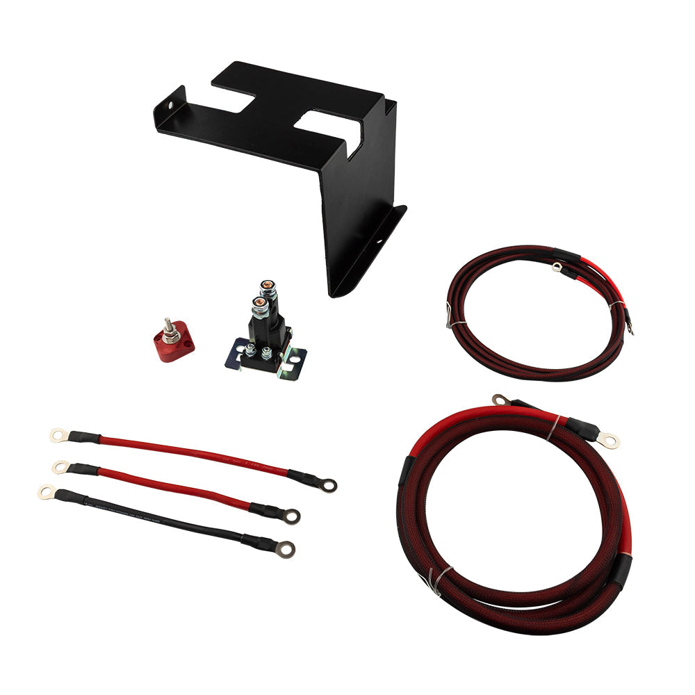 Can-am Maverick X3 Second Battery Upgrade Kit with Lithium Battery - More Battery Reserve Power For Longer Lasting Audio