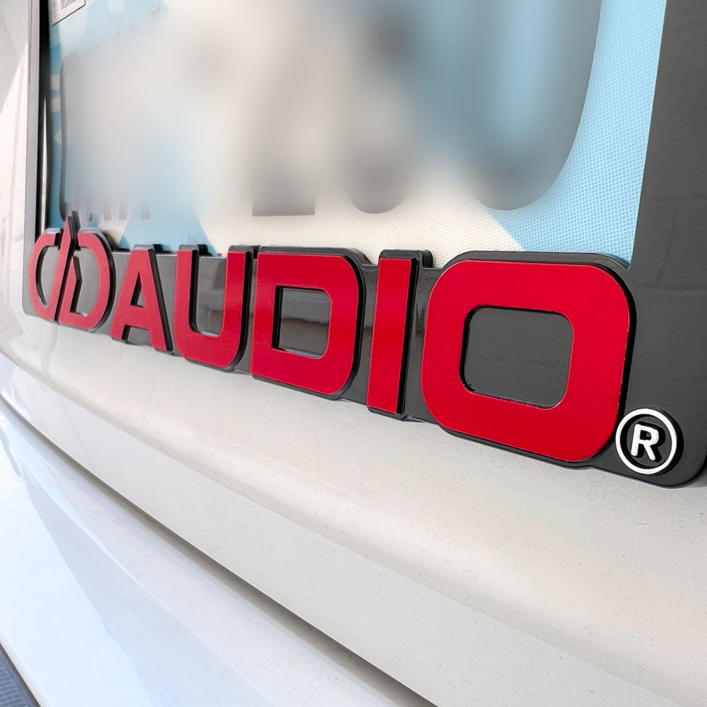 DD AUDIO License Plate Frame