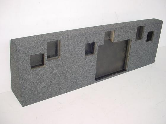 2006-2008 Dodge Mega Cab Behind The Rear Seat Sub Box Carpeted 2 x 10"