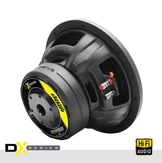 DX-W10D4 : DX 10" Dual 4-Ohm Subwoofer