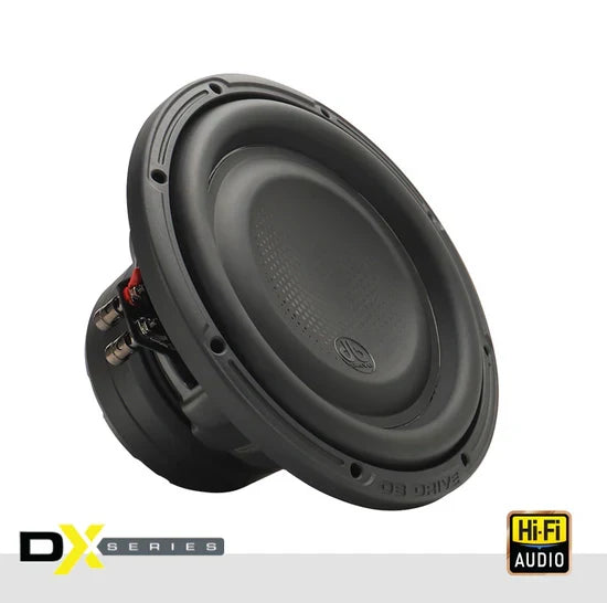 DX-W10D2 : DX 10" Dual 2-Ohm Subwoofer