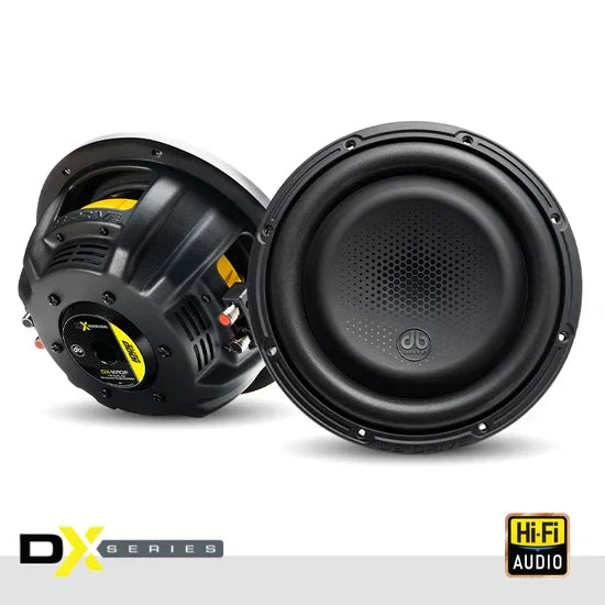 DX-W10F : DX 10" 4-Ohm Shallow Subwoofer