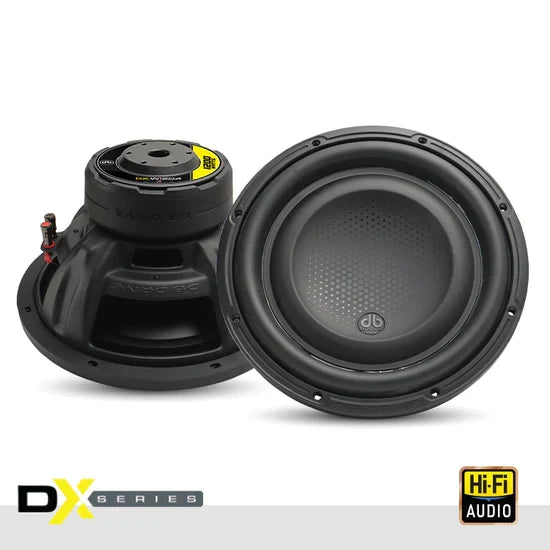 DX-W12D4 : DX 12" Dual 4-Ohm Subwoofer