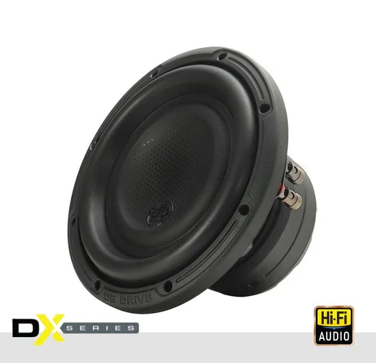 DX-W8D4 : DX 8" Dual 4-Ohm Subwoofer