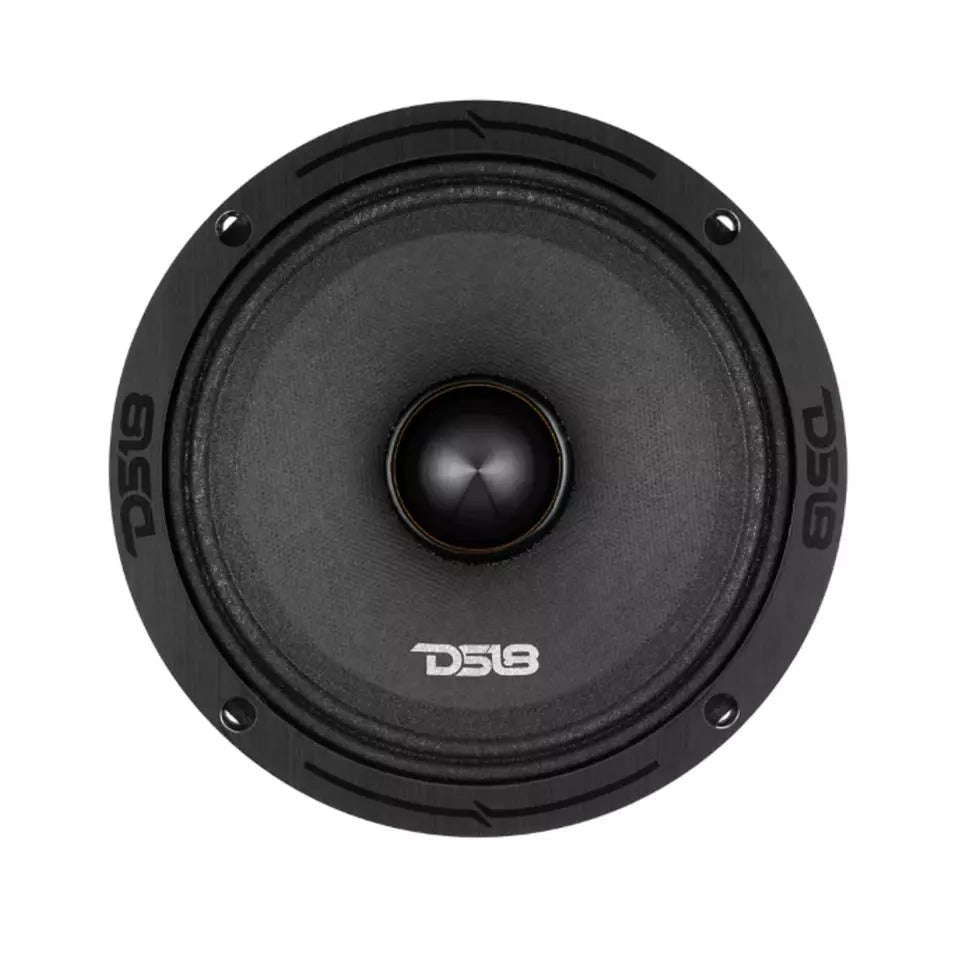 DS18 PRO-ZXI6.4BM 6.5" 600W Max 4-Ohms Car Audio Mid-Range Bullet Loudspeaker