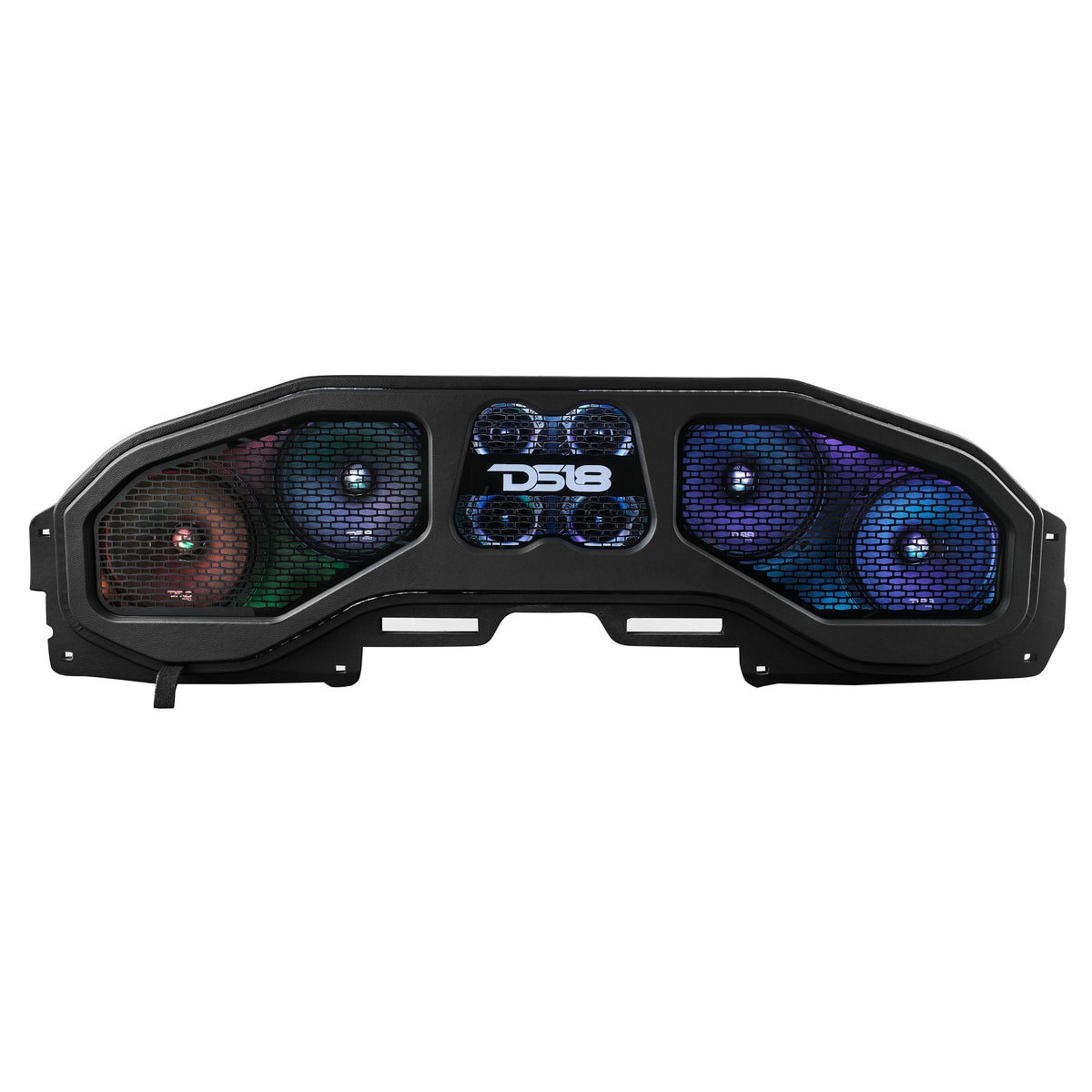 Jeep JL, JT Overhead Sound Bar Package With Vinyl Finish and Dream LED Lights 4 x 8" and 4 Tweeters (MADE IN USA)