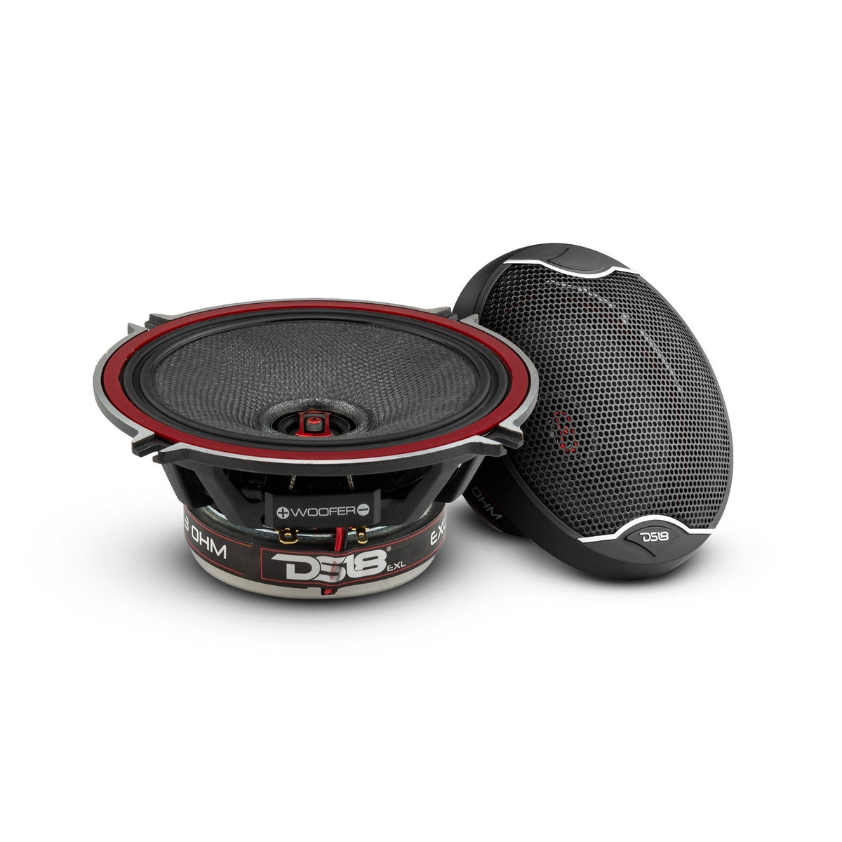 EXL 5.25" 2-Way Coaxial Speaker with Fiber Glass Cone 80 Watts Rms 3-Ohm