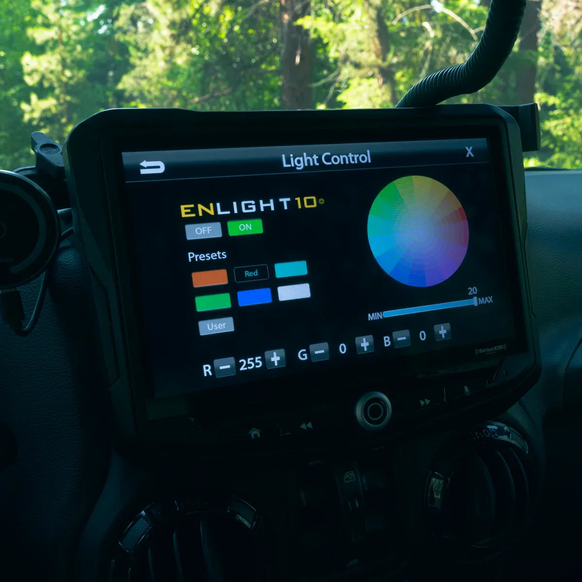 Stinger 12-Pc RGB Dynamic Rock Light Kit w/Bluetooth Remote & On/Off Switch - ENLIGHT10 App Compatible