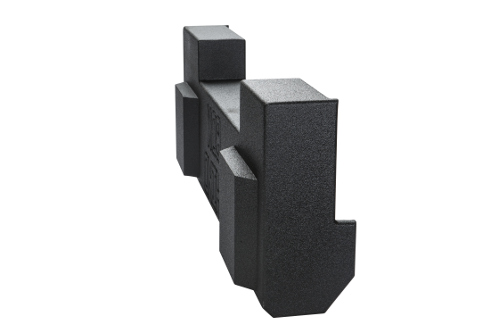 2001-2007 Chevy Crew Cab HD Downfire Sub Box 2X10 Poly
