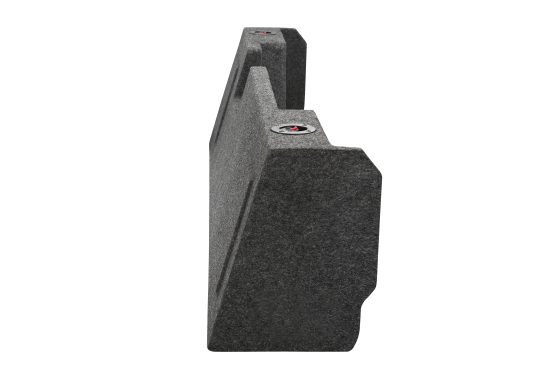 2014 and Up Chevy Double Cab Ported Subwoofer Box Sub Box 2X8" Carpeted