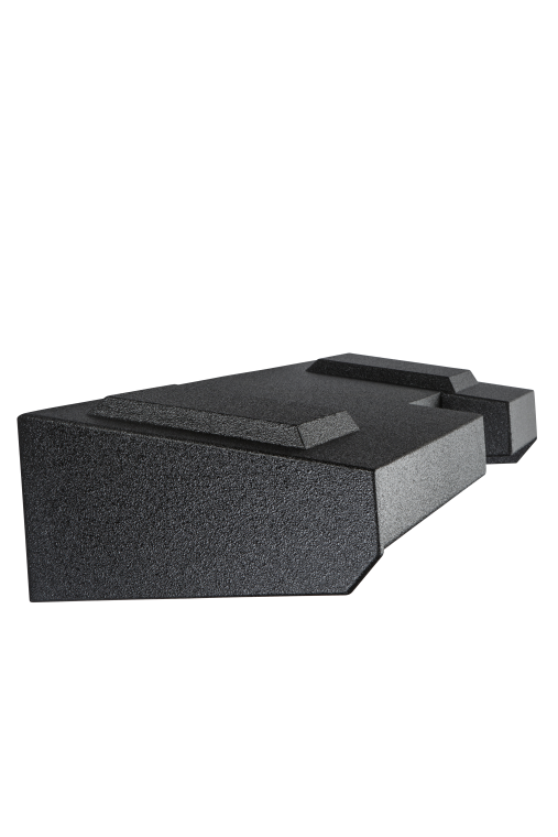 2014 - 2018 Chevy Crew Cab Ported Sub Box 2 X 8" Poly