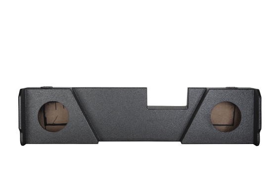 2014 and Up Chevy Double Cab Ported Sub Box 2X8" Poly
