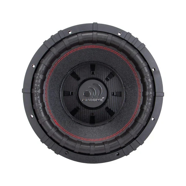 Massive audio GT12 - 12" 500 Watts RMS Dual 4 Ohm Subwoofer