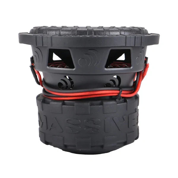 Massive audio GTR62 - 6.5" 400 Watts RMS Dual 2 Ohm Subwoofer With Grill