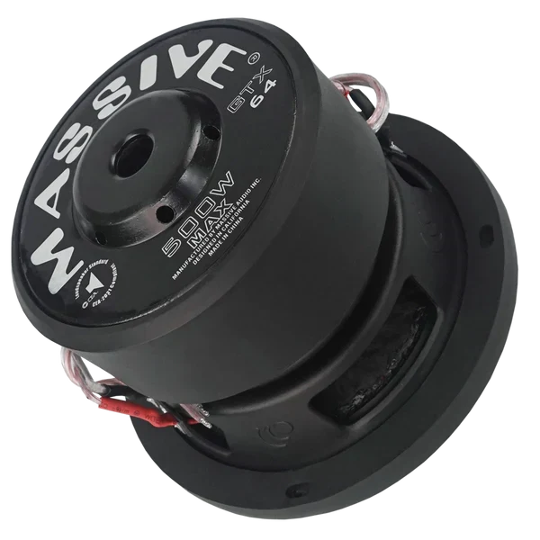 GTX64 - 6" 250 WATTS RMS DUAL 4 OHM SUBWOOFER