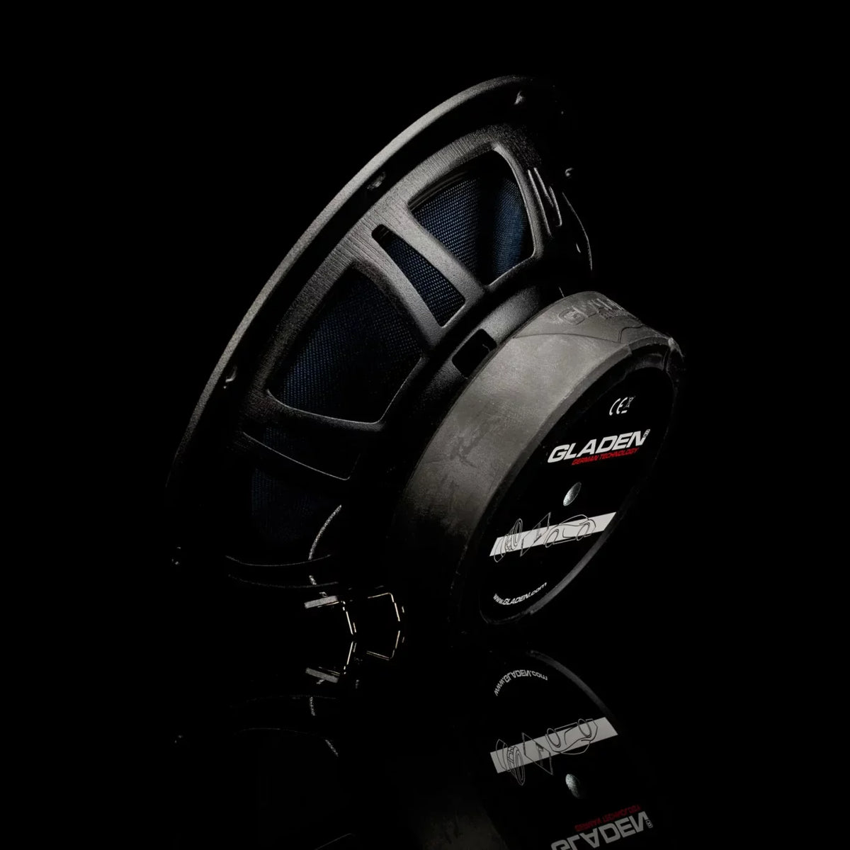 Gladen RS165 6.5" 100W RMS RS Line Series Component Speaker System