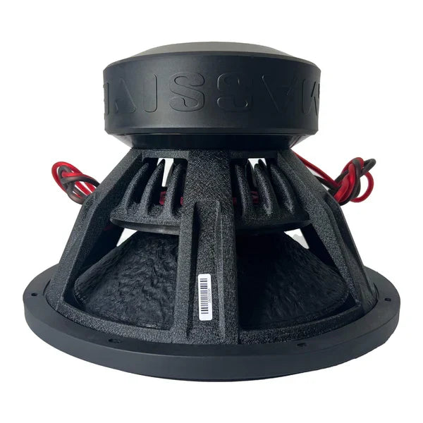 Massive audio H154X - 15" 2000 Watts RMS Dual 4 Ohm 3" V.C. Mega Subwoofer