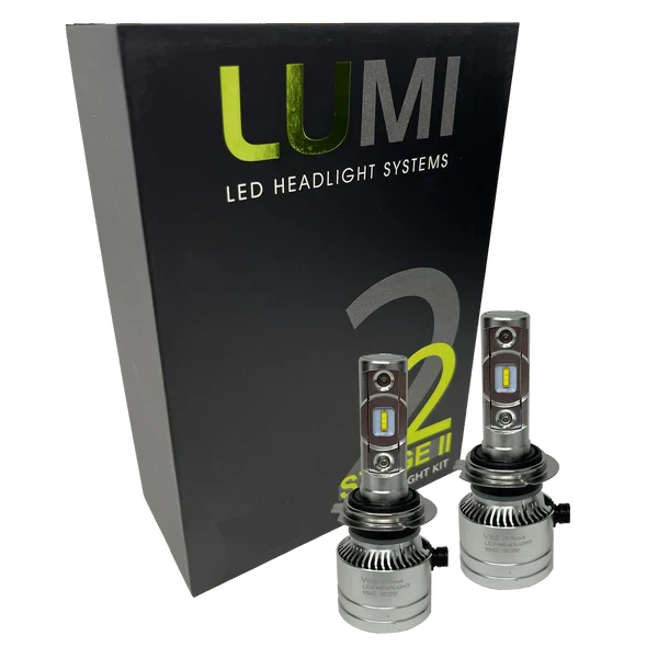 LUMI Stage 2 H7 LED Headlight Bulbs