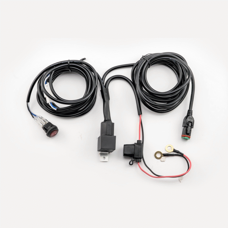 DT Wiring Harness and Switch Kit - 1 Lamp, Universal