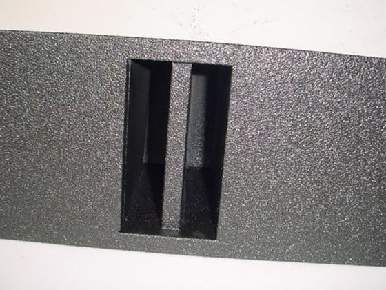 2006 & UP Honda Rigeline 2 X 8" ported Carpeted Sub Box
