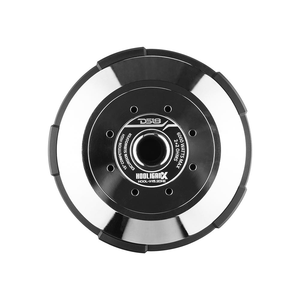HOOLIGAN X 15" High Excursion Subwoofer 4000 Watts Rms 4" DVC 2-Ohm