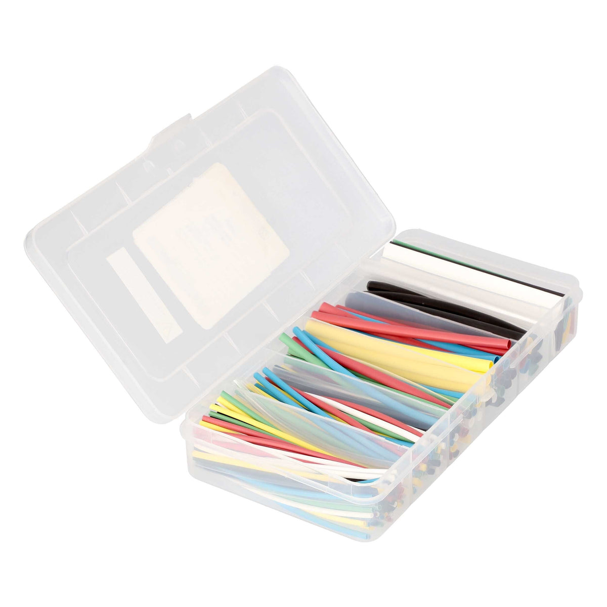 Install bay IBHST160C Heat Shrink Tubing Kit - 160 Pc 4 in 2:1 - Assorted Colors