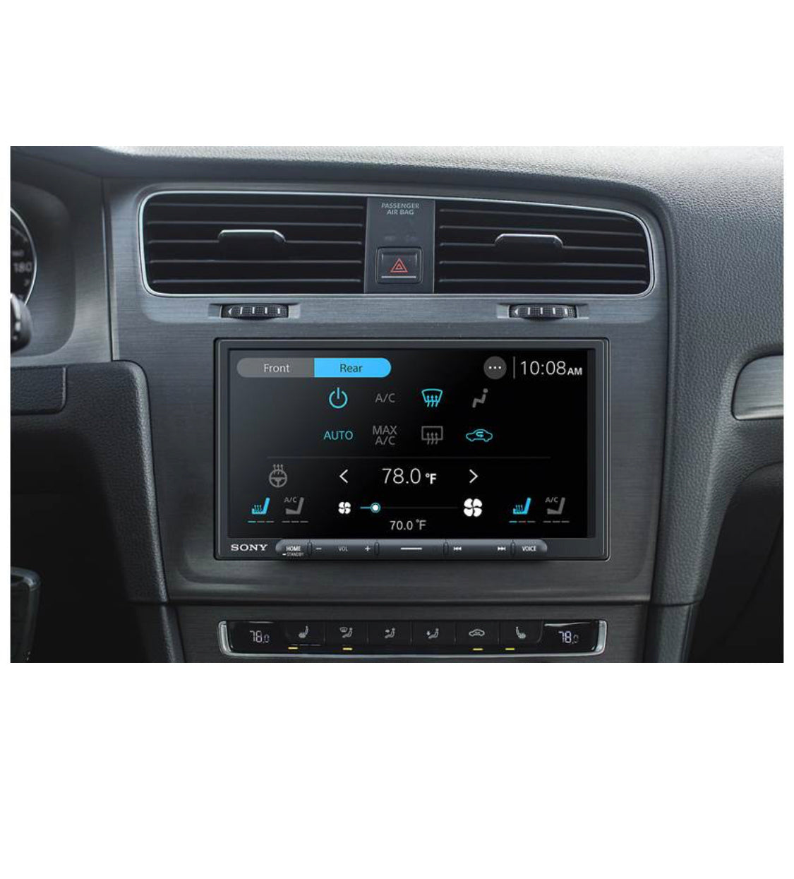 Sony XAV-AX4000 6.95" Wireless Apple CarPlay® and Android Auto Digital multimedia receiver