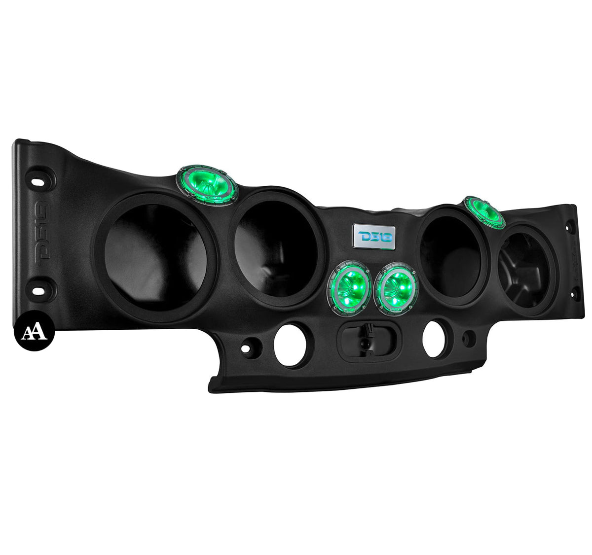 DS18 Jeep JK/JKU Overhead Sound Bar System Fits 4 X 8" Speakers (Not included) 4 X Tweeters PRO-TW4L and 2 X Drivers PRO-DRNS