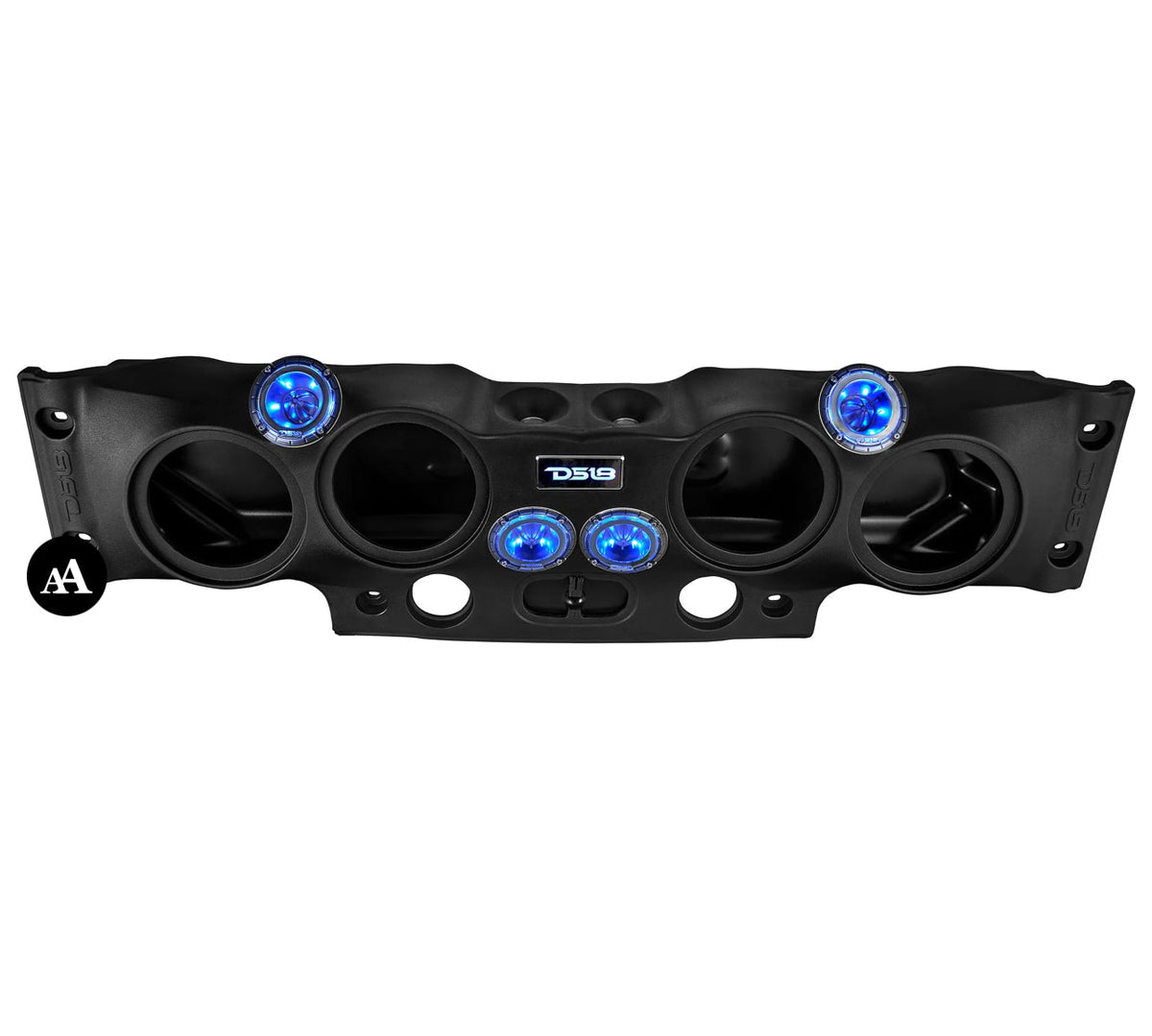 DS18 Jeep JK/JKU Overhead Sound Bar System Fits 4 X 8" Speakers (Not included) 4 X Tweeters PRO-TW4L and 2 X Drivers PRO-DRNS