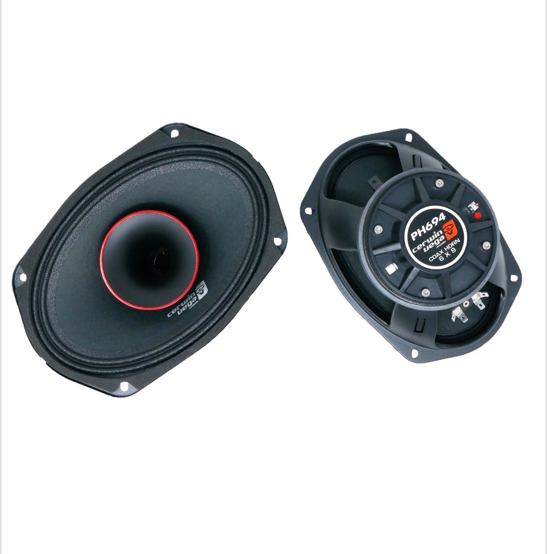 Cerwin Vega PH694 CVP Pro Series 6X9" (320W Power Handling) Co-Ax Horn Full-range Car Speakers
